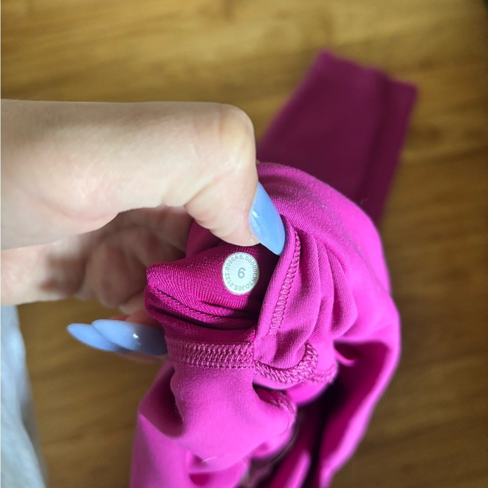 Lululemon Wunder Train High-Rise Tights Ripened Raspberry - 25” - Picture 5 of 5